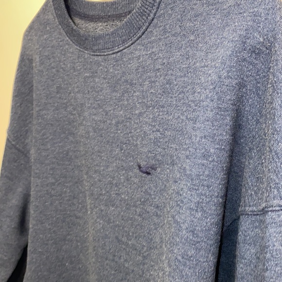 Hollister Small Navy Blue Pullover Sweater - Picture 13 of 14